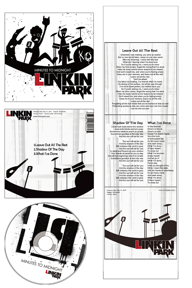 CD包装设计（图ZNjQ1NDE5Mg==） - 包装 - 站酷设计师貌似大白原创素材 - 站酷ZCOOL