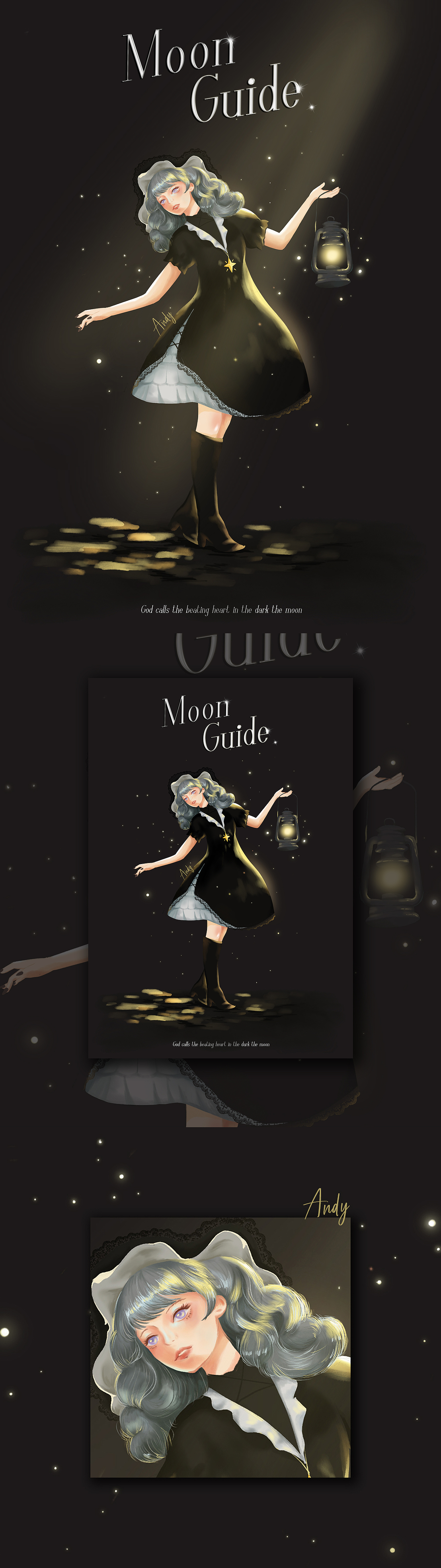 插画|月的指引