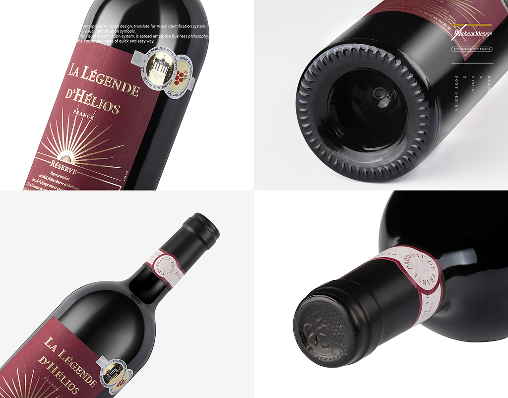 LESVINS路瓦酒社红酒品牌VIS识别系统设计-因心设计(图ZMTc4NzY4ODQ0) - 品牌 - 站酷设计师INHEART上海因心原创素材 - 站酷ZCOOL