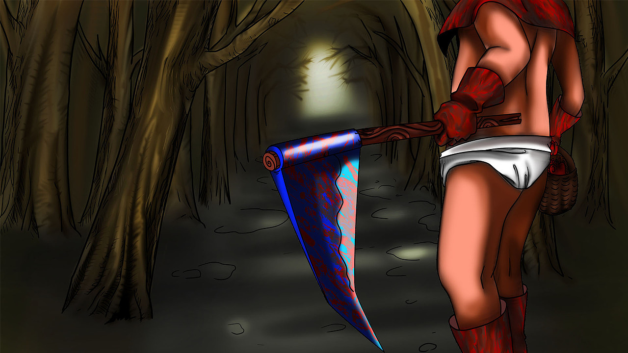 大红帽与小灰狼（图ZMzcwNzA0OA==） - 概念设定 - 站酷设计师正义原创素材 - 站酷ZCOOL