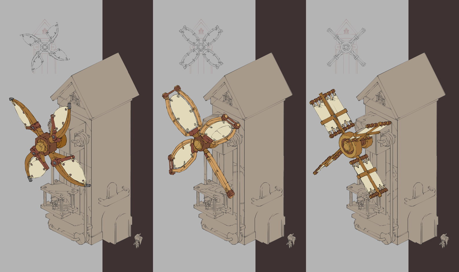 机械道具设定|插画|游戏原画|画手火山 - 原创作品 - 站酷 (zcool)