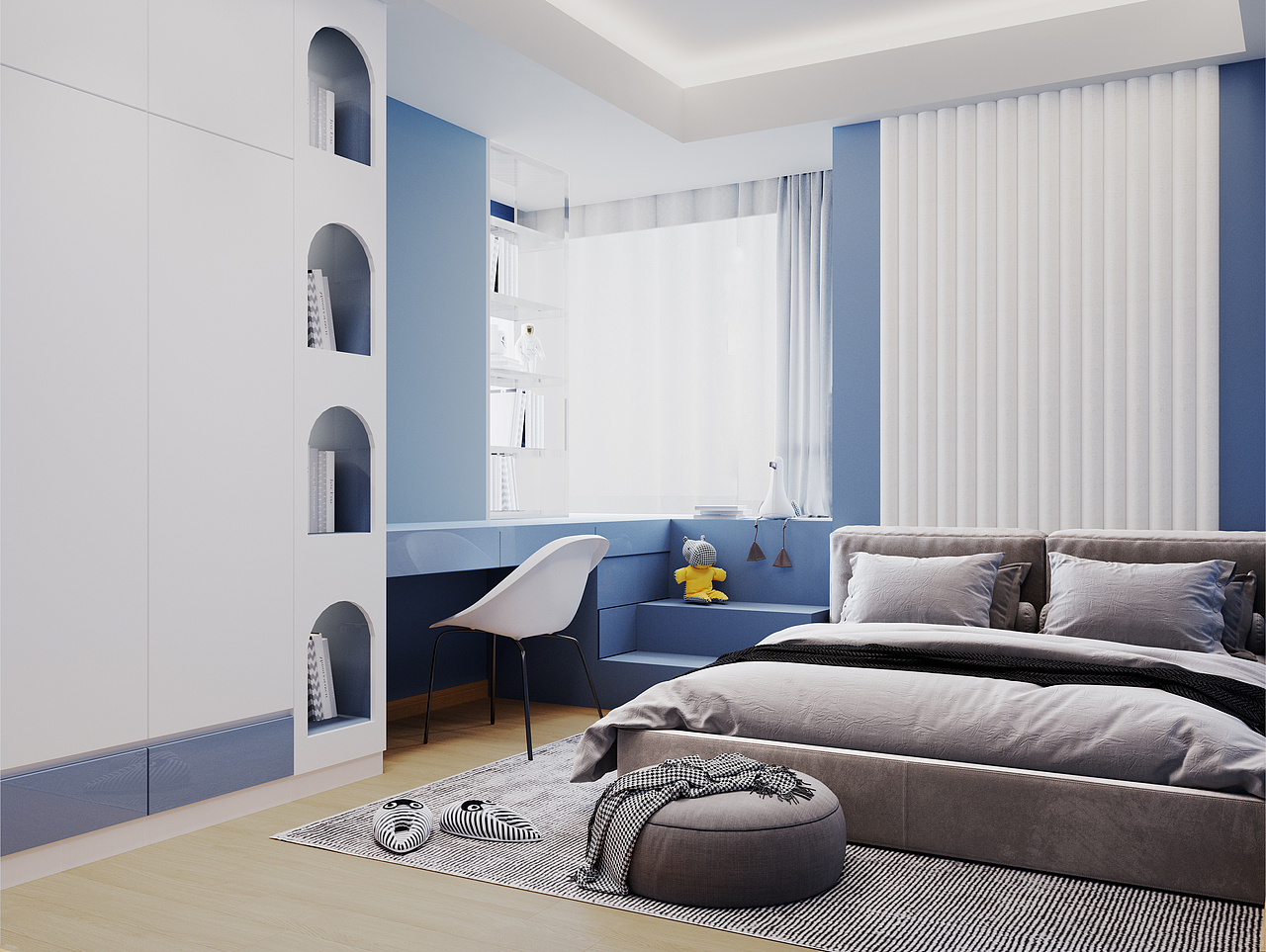 株洲 江湾壹号 平层 原木日式