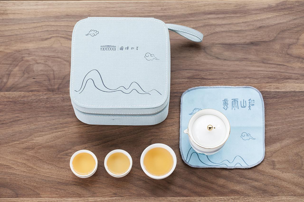 中国国家博物馆—溪山雨意快客杯（图ZMjE4MzY2MzA0） - 生活用品 - 站酷设计师深圳简爱原创素材 - 站酷ZCOOL