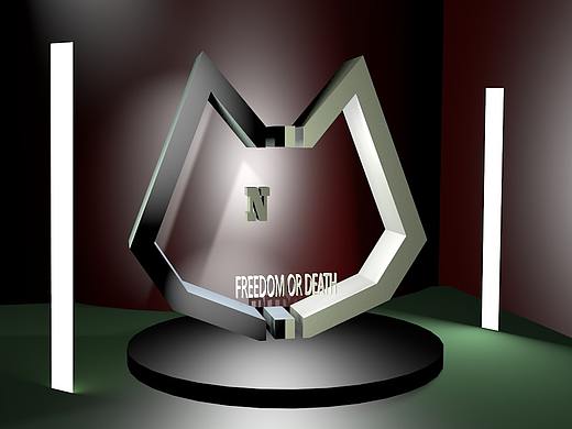 初学C4D给自己做个LOGO