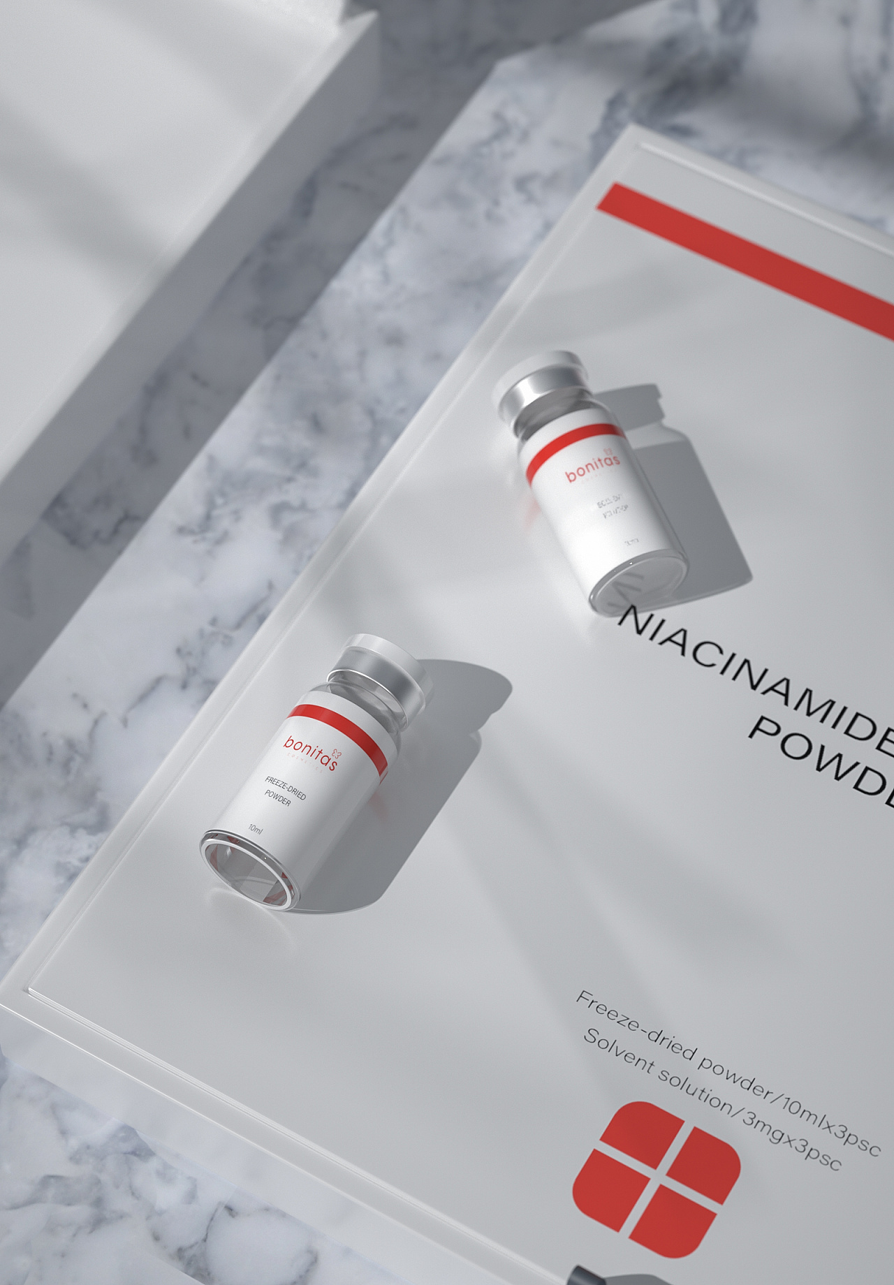 烟酰胺冻干粉套盒设计|平面|包装|设计笙晓 - 原创作品 - 站酷 (zcool