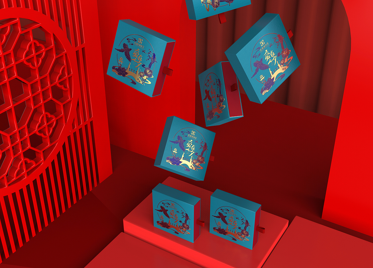 七夕首饰礼盒-珠宝盒-盲盒包装-手提袋-包装设计（图ZMjg0NDMyMzc2） - 包装 - 站酷设计师天鹰视界原创素材 - 站酷ZCOOL