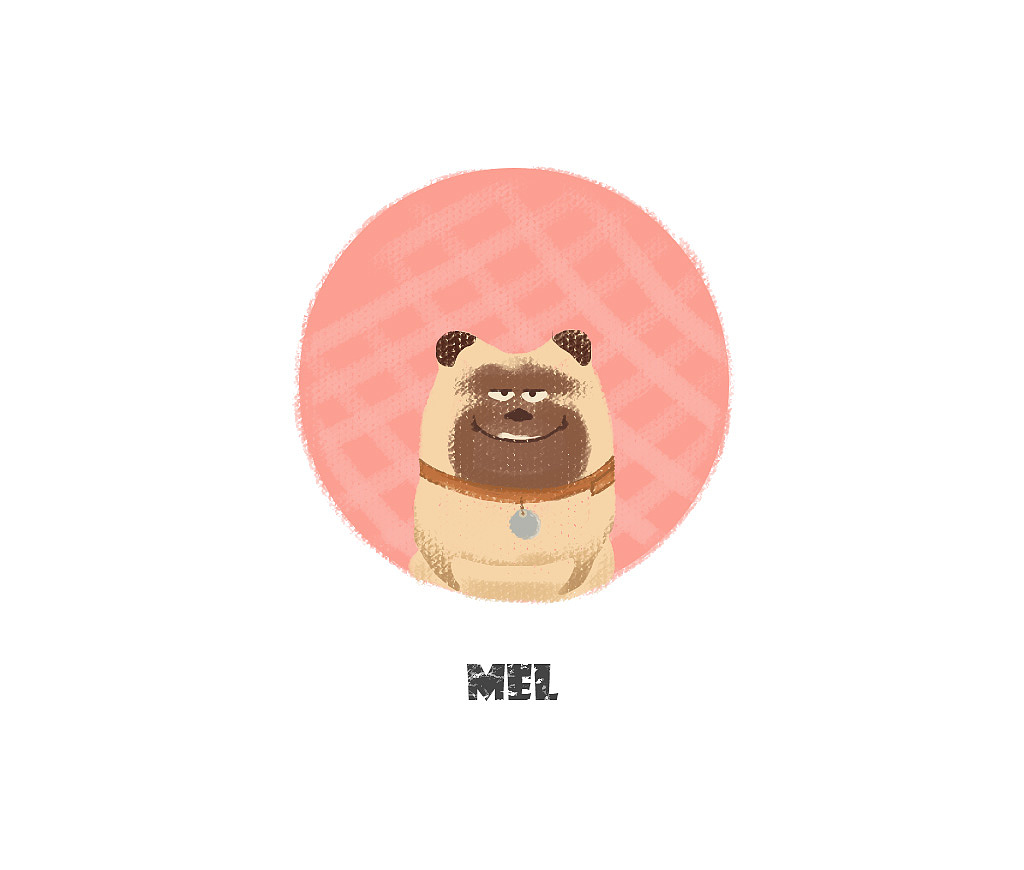 爱宠大机密-卡通手绘练习（图ZNTY4MDUzMzY=） - 新锐潮流插画 - 站酷设计师FD_Yuet原创素材 - 站酷ZCOOL