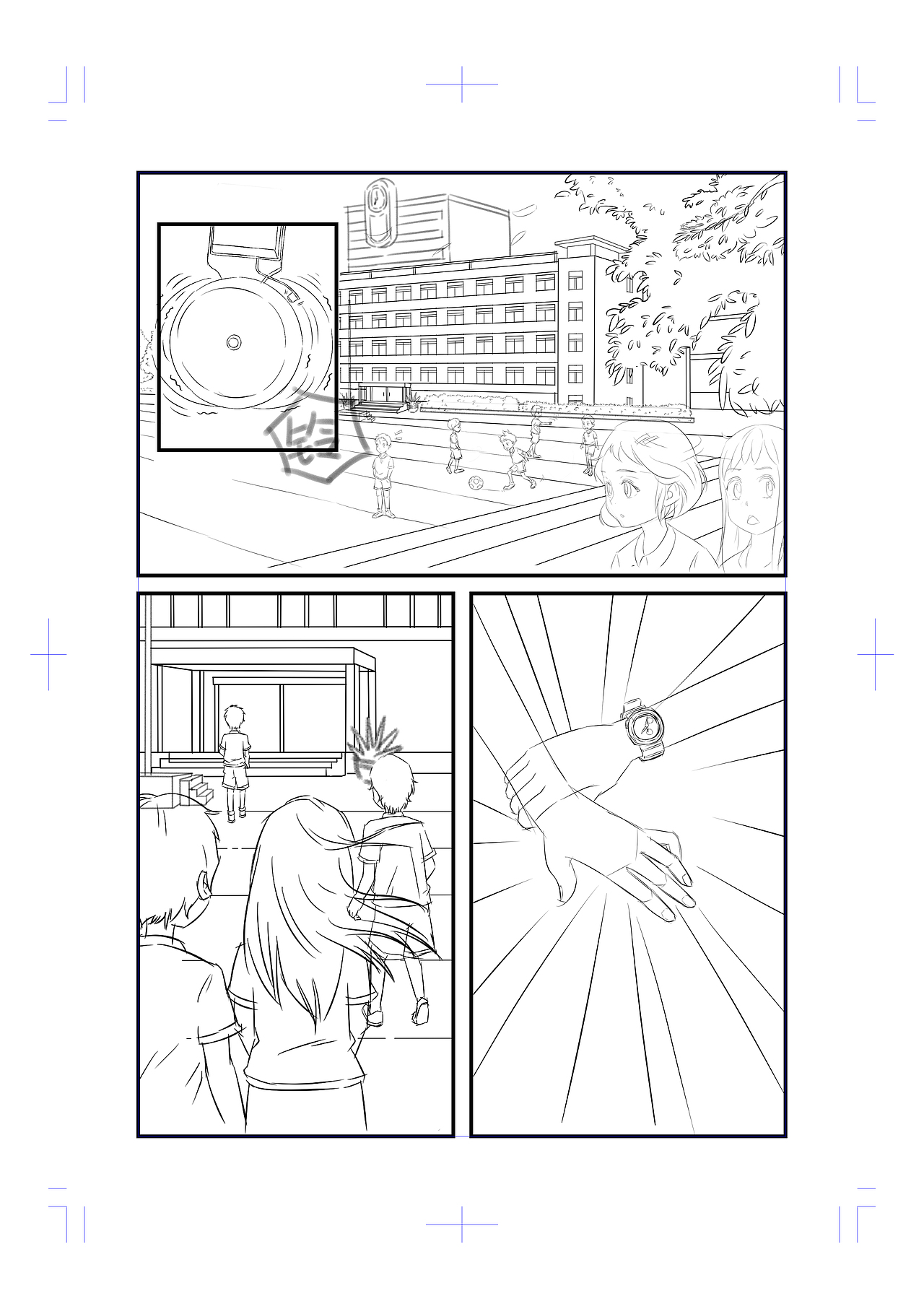 逃学角色设计（图ZOTQwMjMyMDg=） - 短篇/格漫 - 站酷设计师番石榴君原创素材 - 站酷ZCOOL