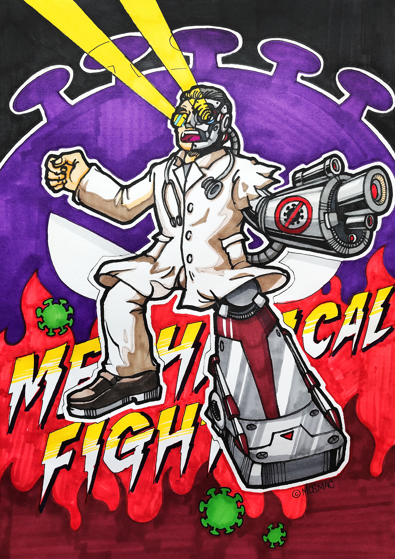 宅在家里抗击疫情（图ZMTk0OTYwMDM2） - 创作习作 - 站酷设计师机器蚊子原创素材 - 站酷ZCOOL