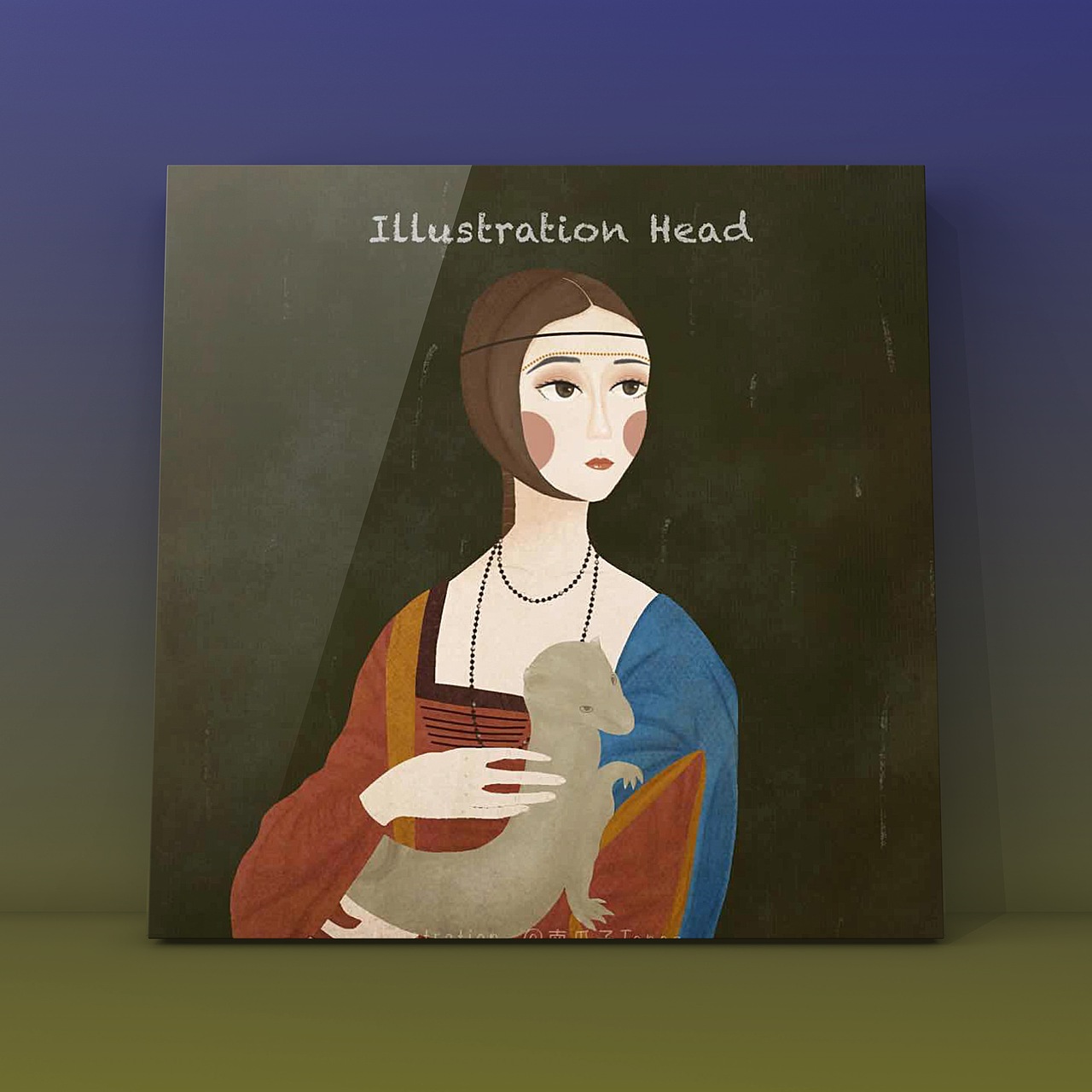 名画转插画系列（图ZMjI0Mjc1OTg0） - 创作习作 - 站酷设计师南瓜子Topaz原创素材 - 站酷ZCOOL