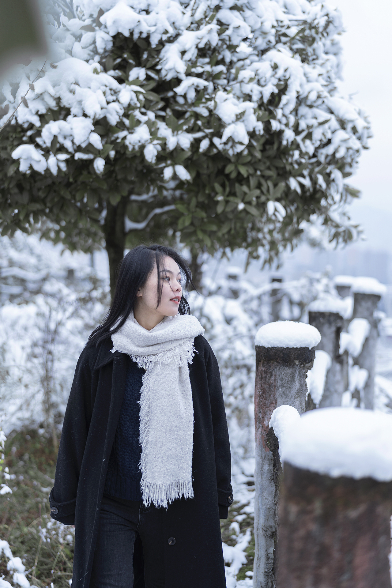 雪很快乐,我也是