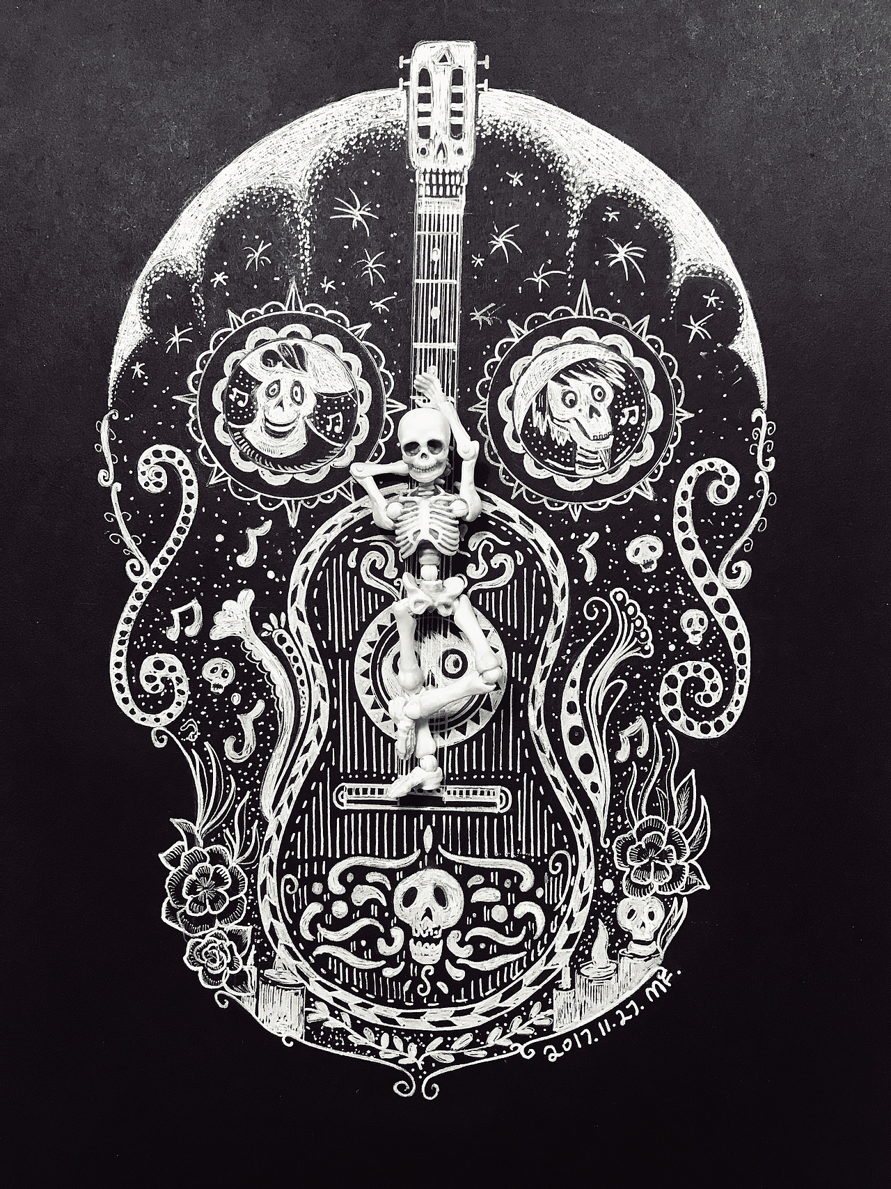 寻梦环游记插画