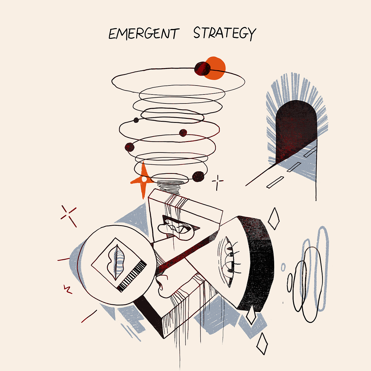 The On Being Project（图ZMzE1MDYzNDcy） - 商业插画 - 站酷设计师CyanJlin原创素材 - 站酷ZCOOL