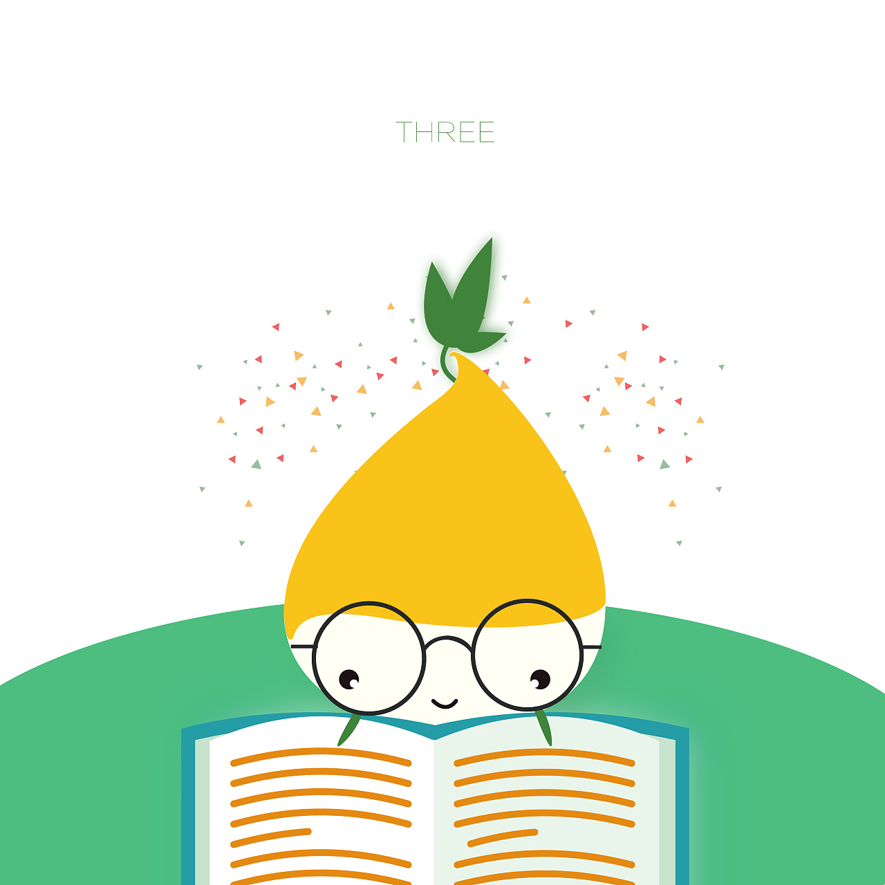 青芽—教育公司卡通形象ip设计