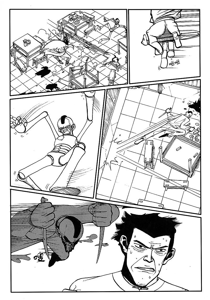 《客栈》第二章 刀客（图ZMjA0MzMxMzY=） - 短篇/格漫 - 站酷设计师Edwarde_Liu原创素材 - 站酷ZCOOL