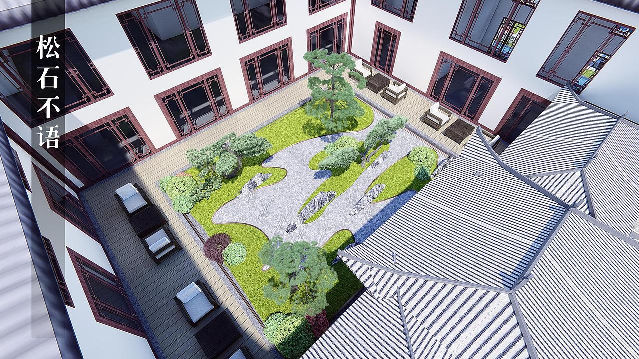 临湖会所景观设计 lumion出图