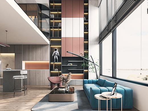 现代 简约 LOFT 公寓 复式