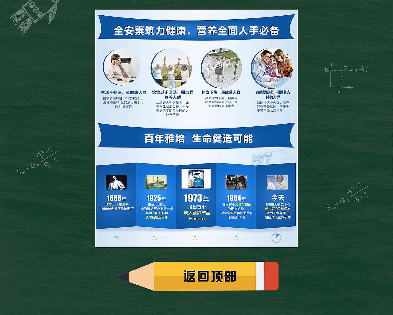 雅培全安素教师节活动页