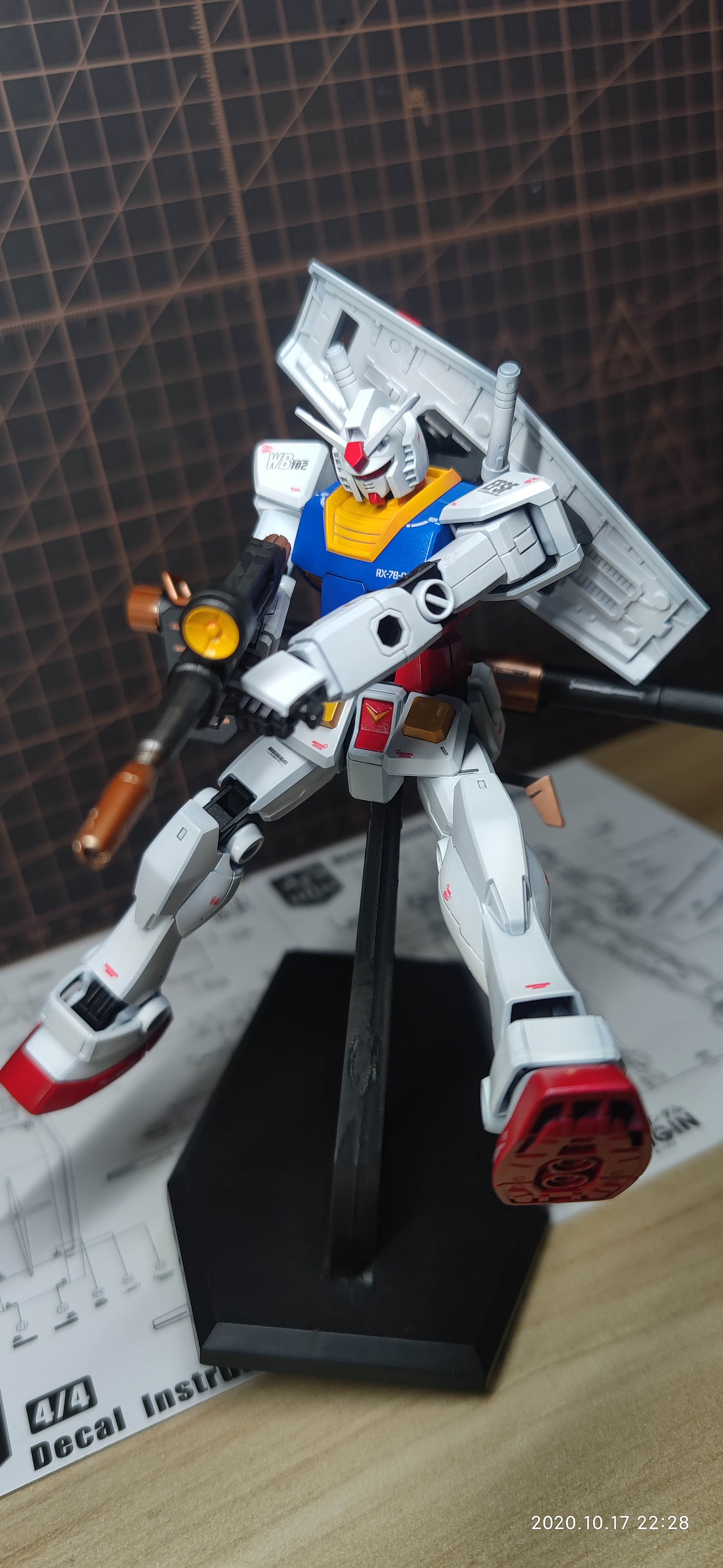 0754工作室模型工坊 万代RX-78-2