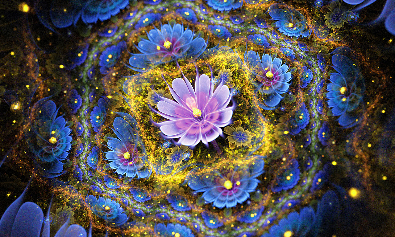 分形(fractal)第四十五辑:秘境花开