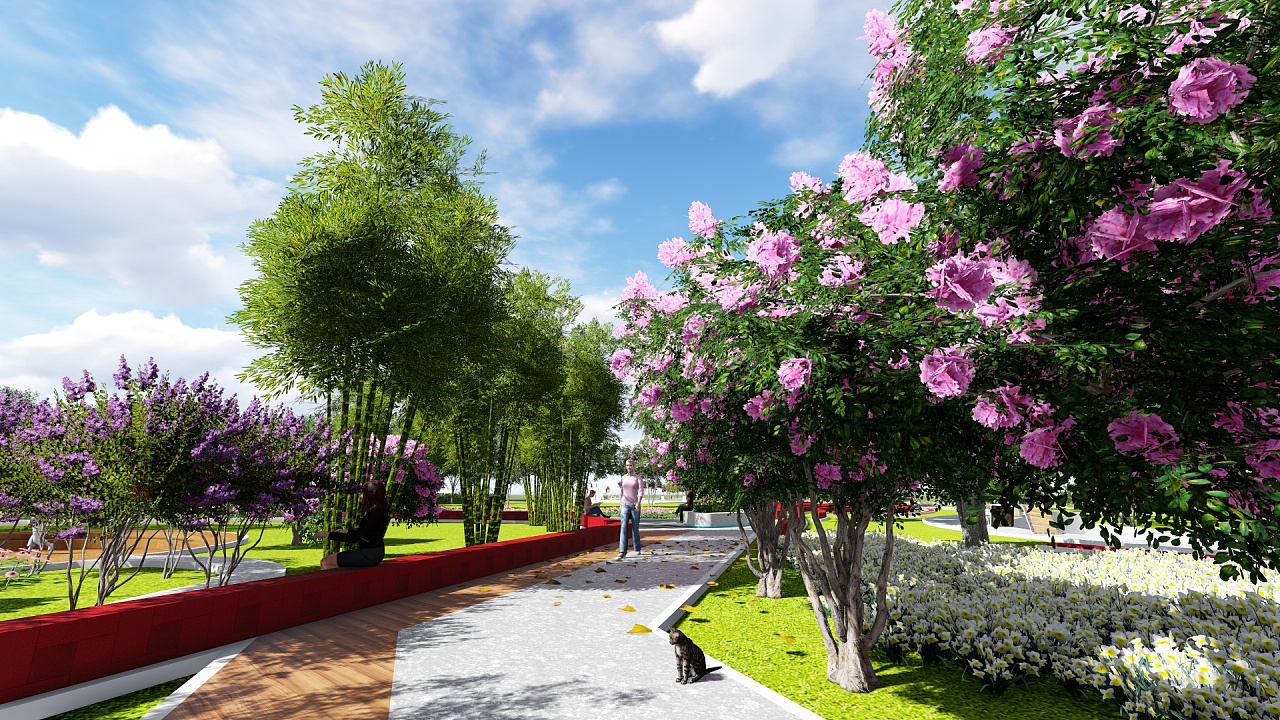 滨水公园景观设计lu