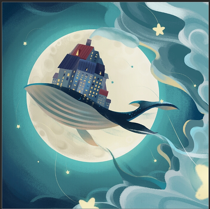 鲸鱼- 原创作品 - 站酷(zcool)