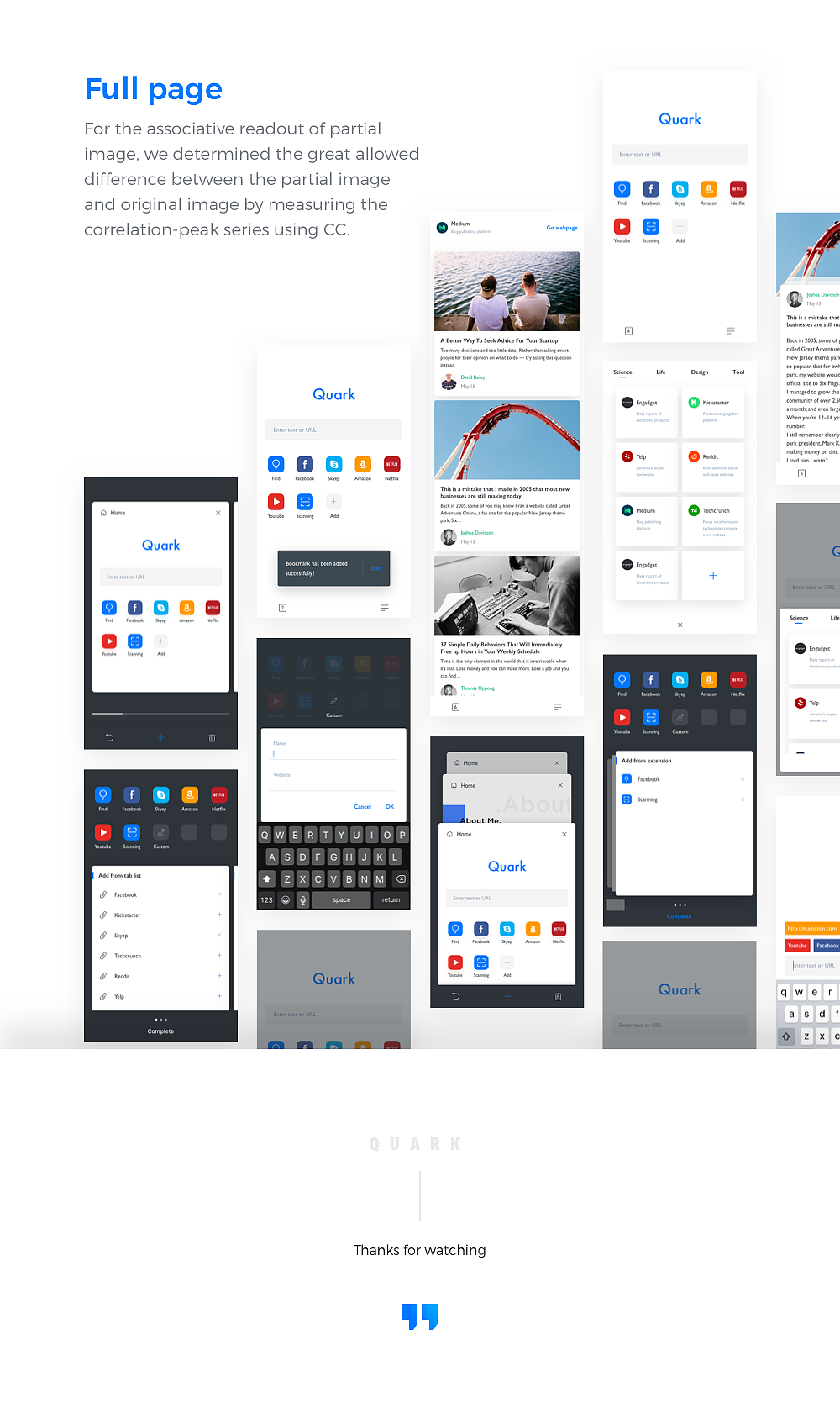 Quark App Design（图ZODA4NzMwODg=） - APP界面 - 站酷设计师Jadon7原创素材 - 站酷ZCOOL