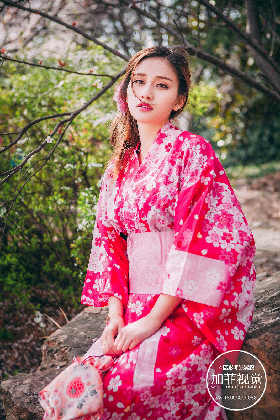 【加菲视觉】—— 樱花和服