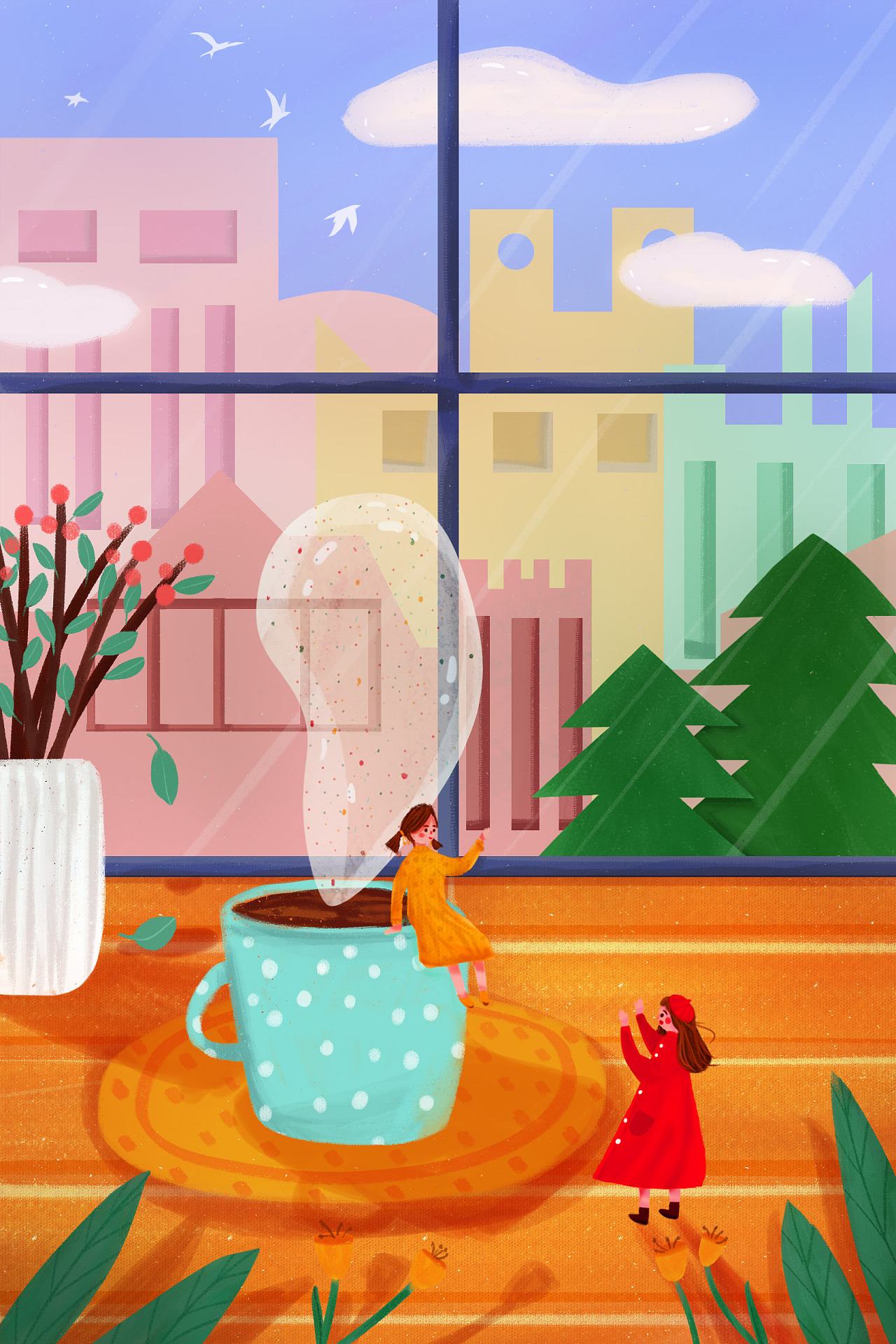 正是好时节 —— 冬天插画