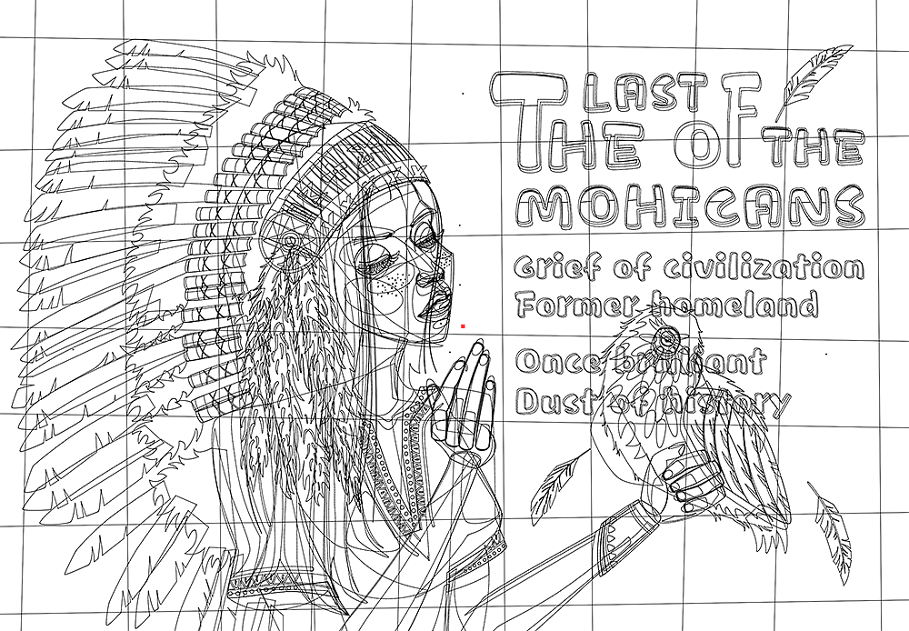 最后的莫西干人|插画|商业插画|海螺壳子 - 原创作品 - 站酷 (zcool)