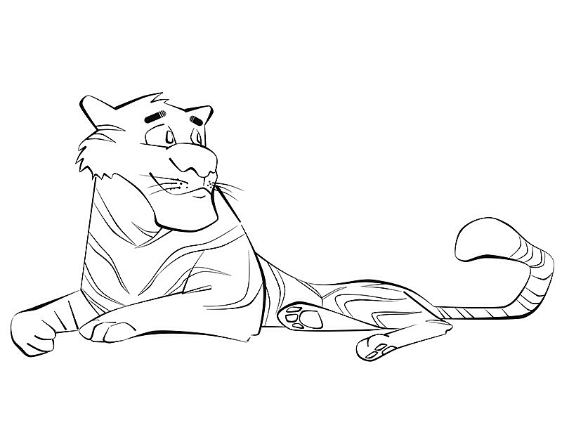 卡通动物线稿|插画|儿童插画|揭谛muses - 原创作品 - 站酷 (zcool)