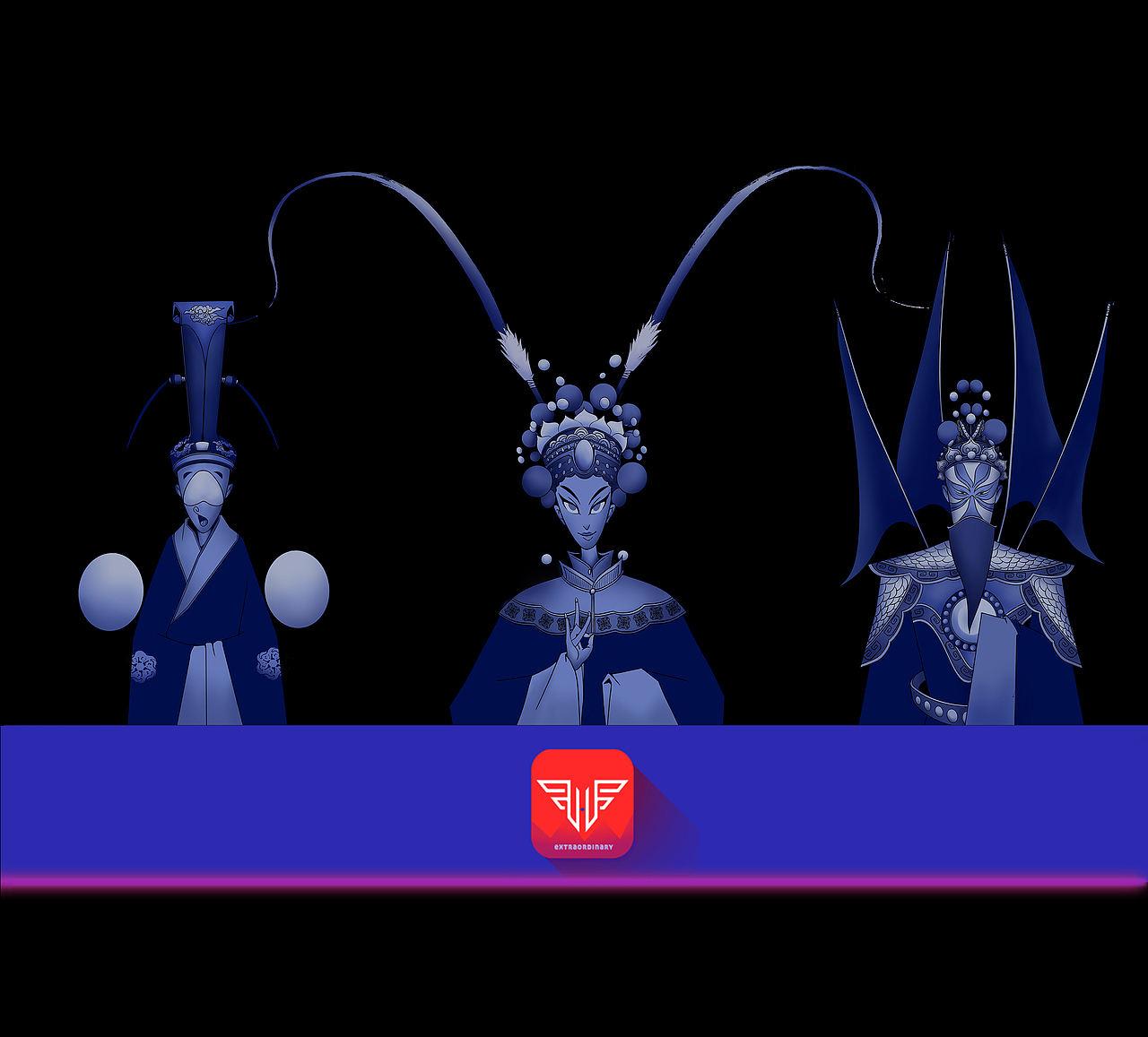 《京潮》（图ZMTk4ODE3NDQ0） - 商业插画 - 站酷设计师凡非Z原创素材 - 站酷ZCOOL