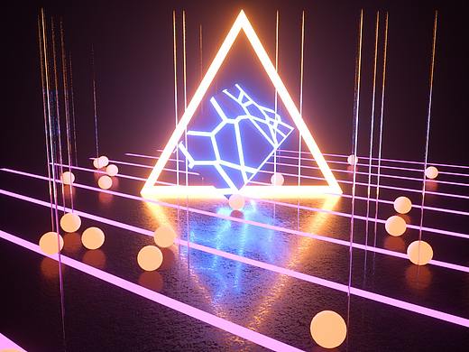 Cinema 4D Octane初学者-创建抽象照明形状