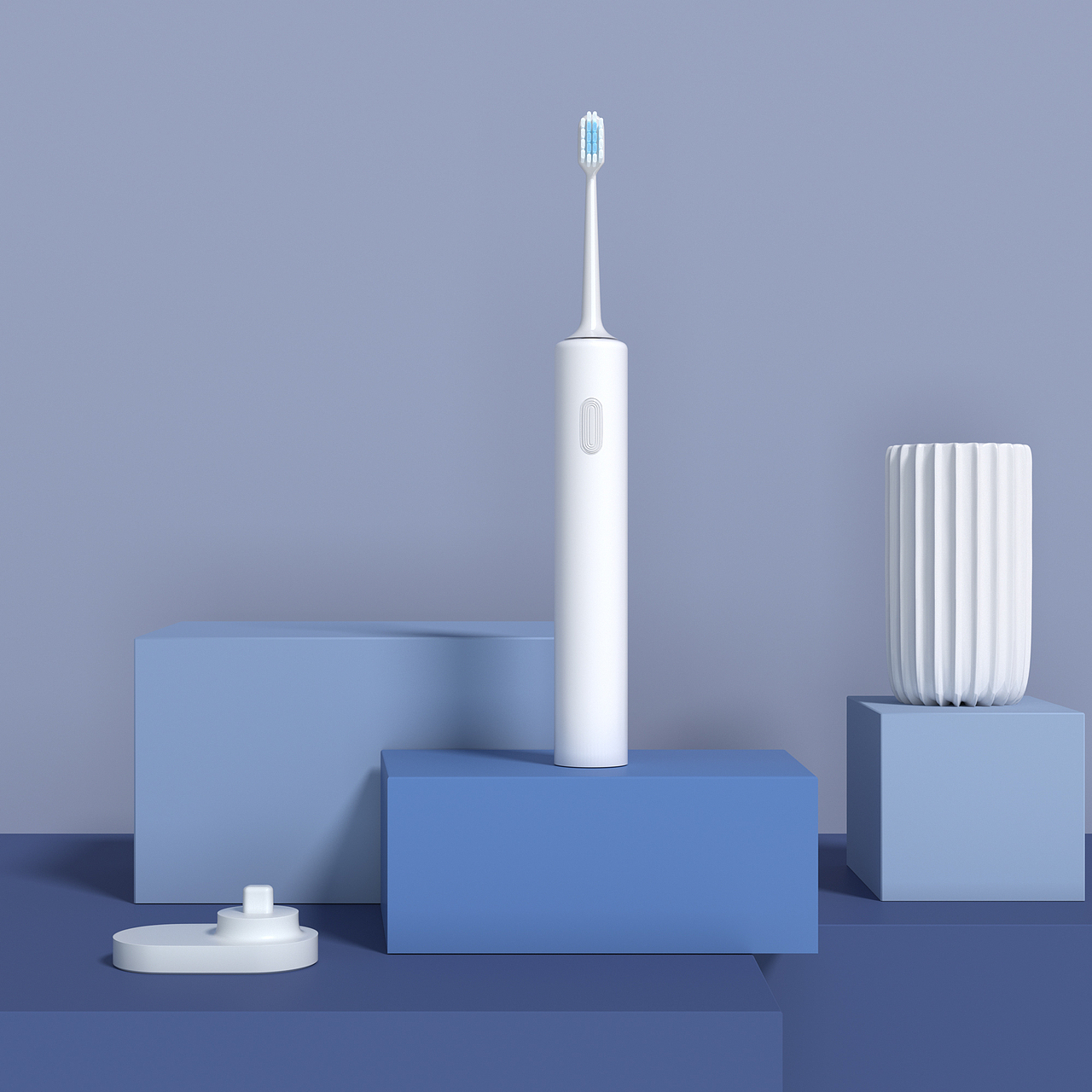 Cinema 4D - Octane 电动牙刷（图ZMjQ5ODQxNjY4） - 产品 - 站酷设计师CG繁华原创素材 - 站酷ZCOOL