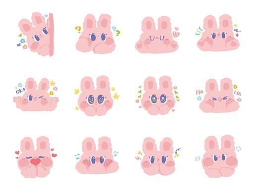 【可爱阿兔】表情包