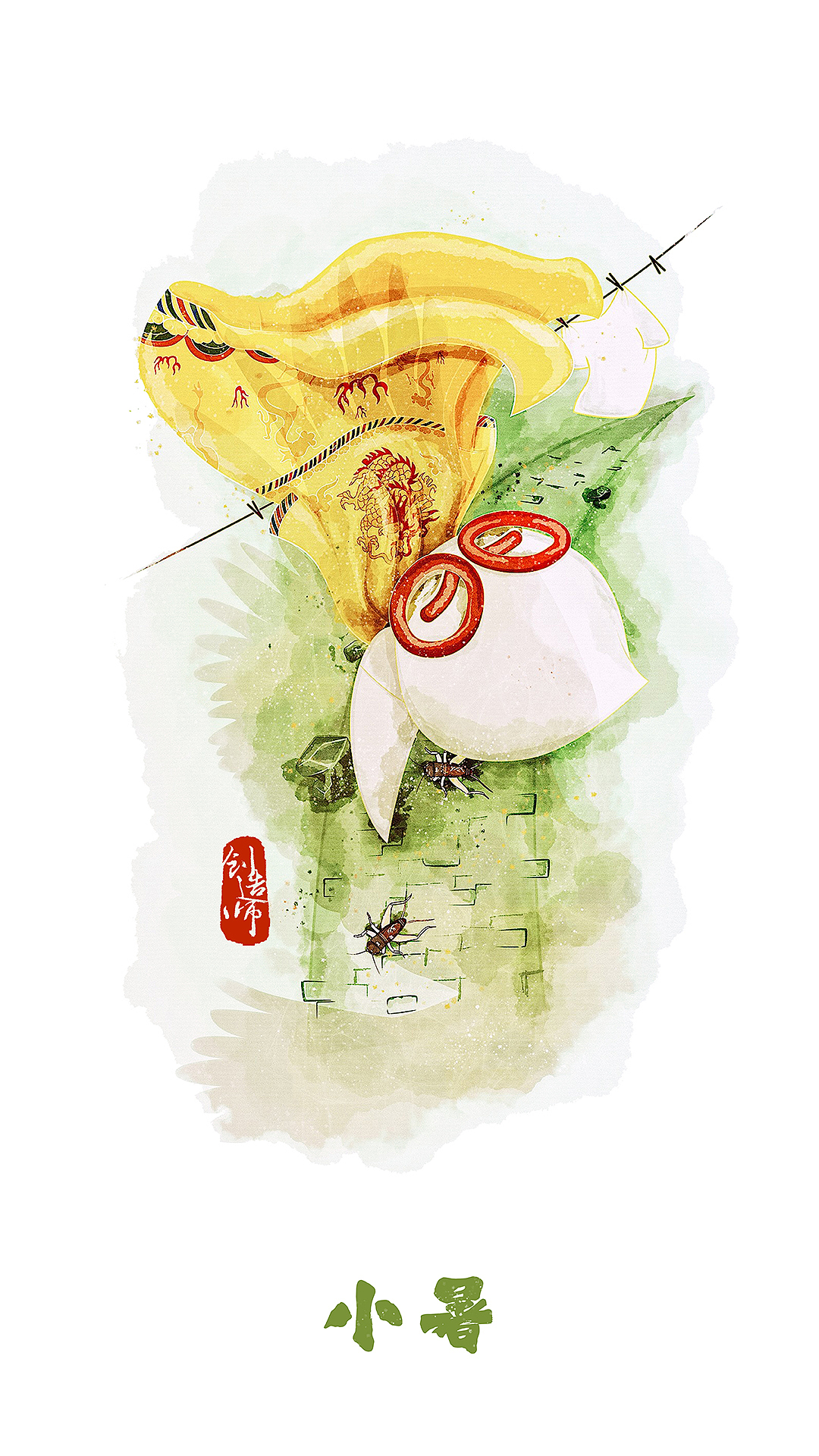 创造师丨中国节(三)(图ZOTY1NTY5MjQ=) - 商业插画 - 站酷设计师Createur创造师原创素材 - 站酷ZCOOL
