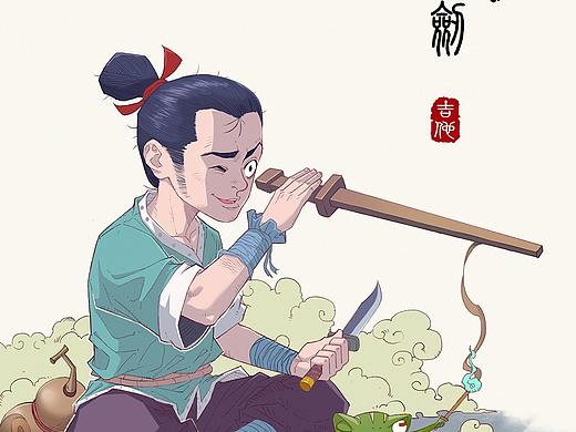 《精修桃木剑创作过程》