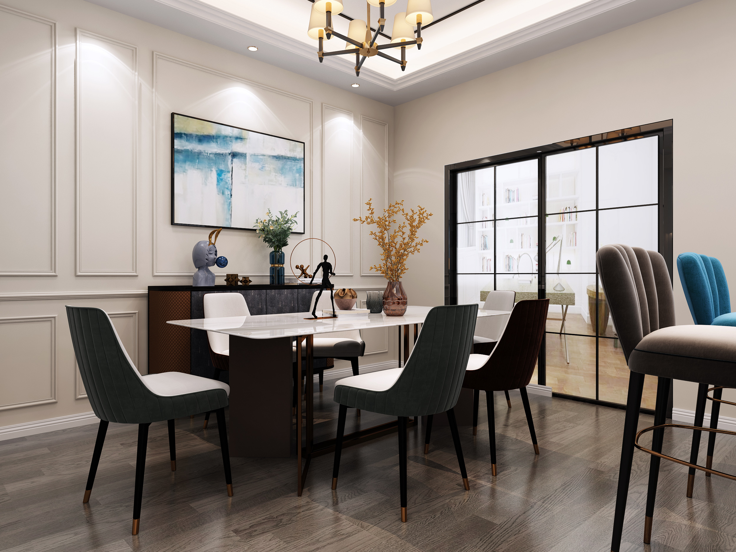 美式轻奢客餐厅