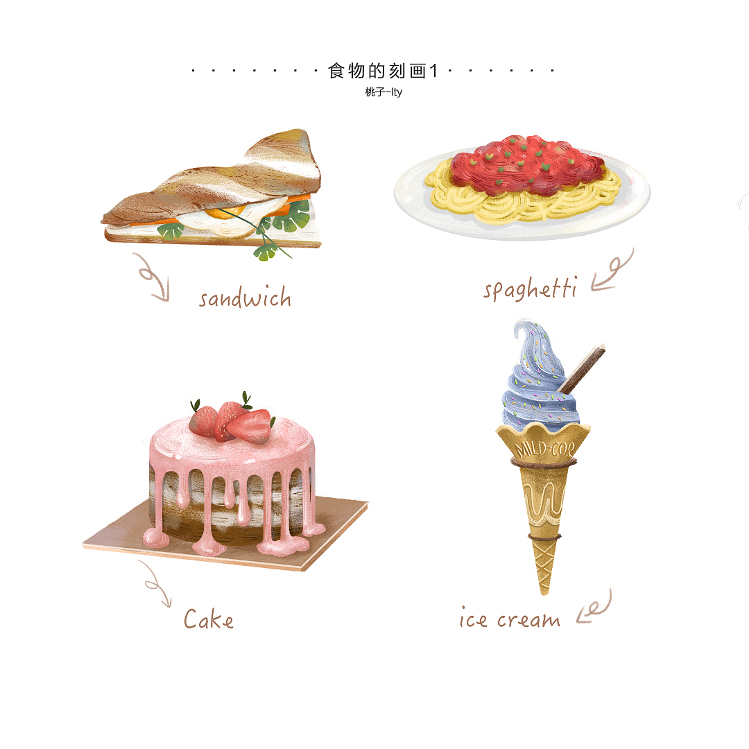 儿童插画之「静物的刻画」