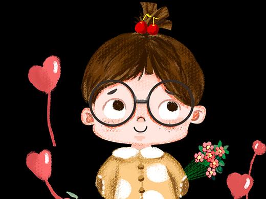 她他（個人主頁-ZMzE1Mjc5MjA=） - 兒童插畫 - 站酷設(shè)計師小花o0原創(chuàng)素材 - 站酷ZCOOL