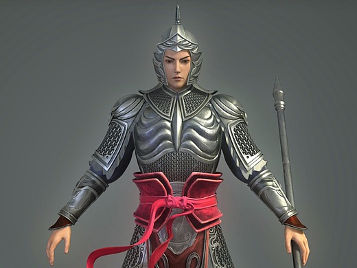 古代将军角色设计