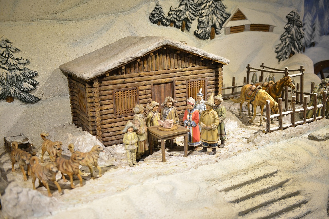 56个民族婚俗微雕2