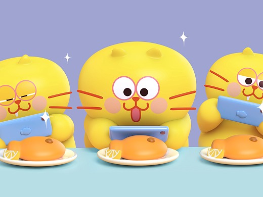 蛋黄猫3D篇2表情上线