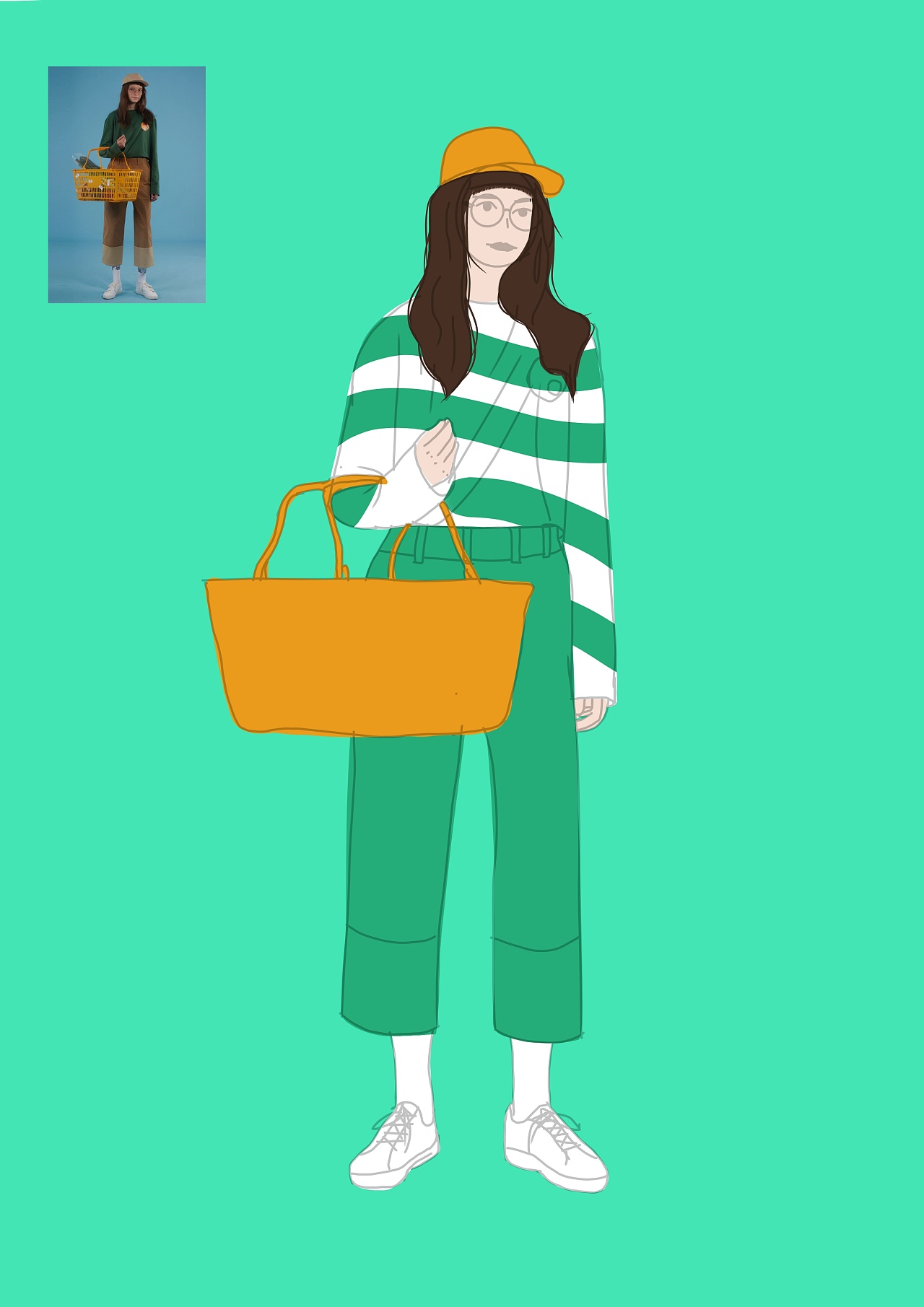 人物转插画(四)