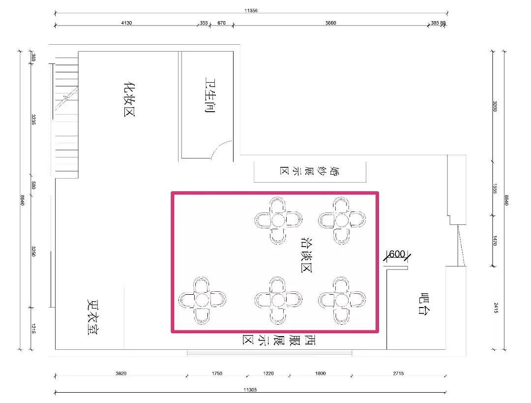 商业：婚纱礼服私人定制空间布局规划（图ZMTcxMjk2NDcy） - 家装设计 - 站酷设计师SAMSON宋正露原创素材 - 站酷ZCOOL