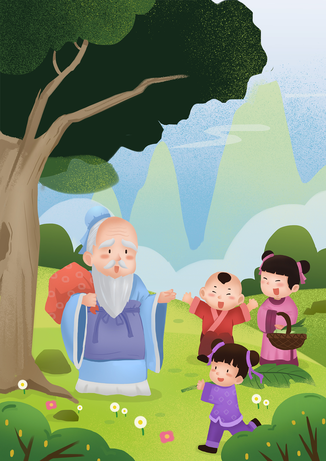 诗词插画·其一（图ZMjQwNTA3NTQw） - 创作习作 - 站酷设计师unknowlod原创素材 - 站酷ZCOOL