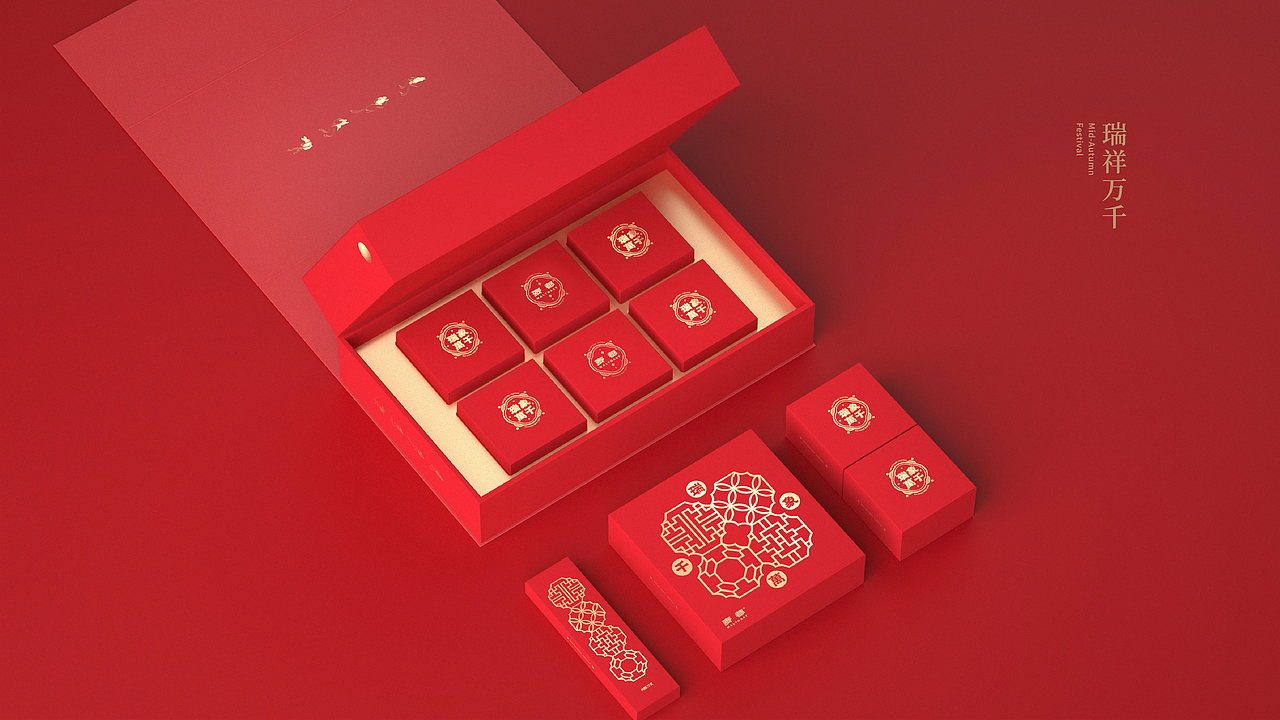 麦都0315x無非0315品牌-中秋月饼包装设计-传统民俗系列