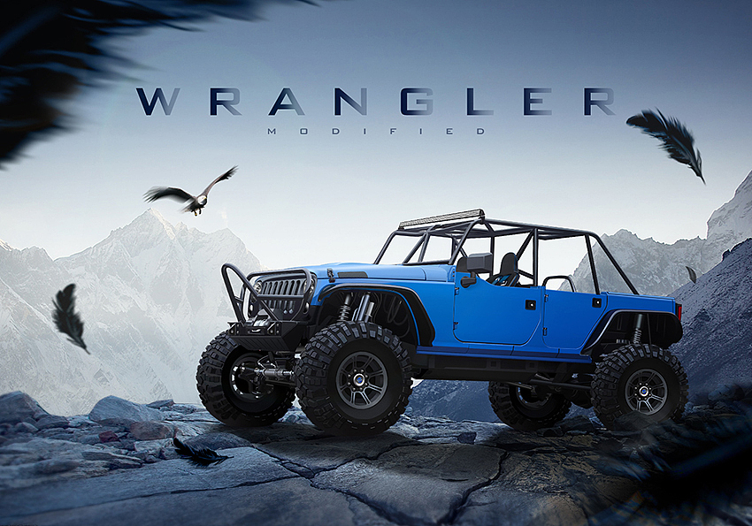 Jeep Wrangler（图ZODkzNDY1MDA=） - 其他平面 - 站酷设计师Divinity原创素材 - 站酷ZCOOL