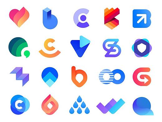 最近流行的图标