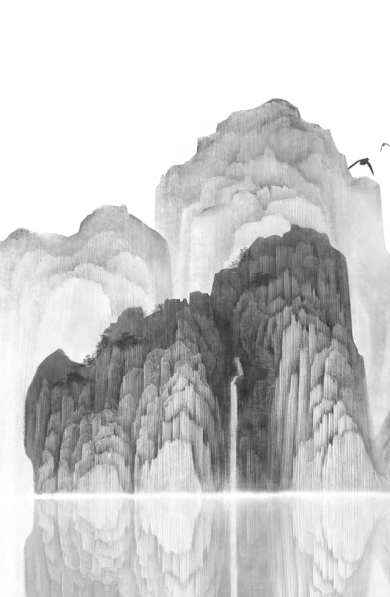 水墨山水
